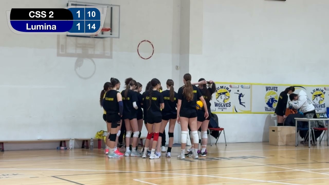 4K / Volei feminin U17 / Meci amical / CSS 2 - Lumina 3-1/ Set 3 / 31.01.2026