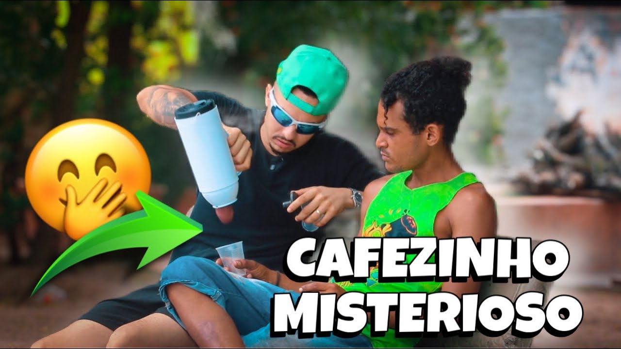 CAFEZINHO MISTERIOSO kkkk - pegadinha 