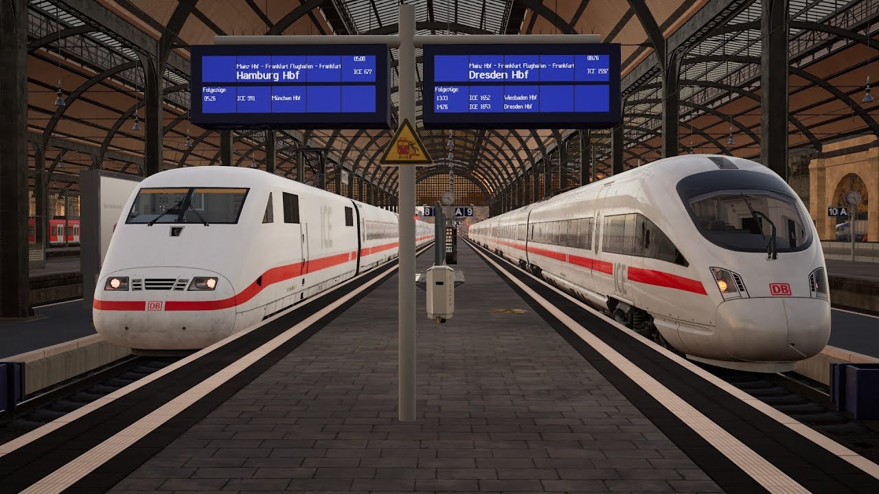 -鐵道攝影- ICE 672 駕駛視角 (Wiesbaden - Frankfurt) (2026.01.27) #train #trainsimworldgameplay #railway