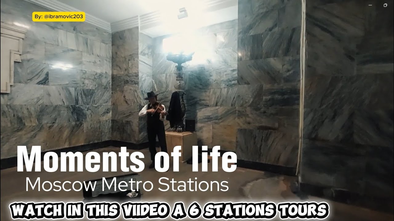 Случайная экскурсия по станциям московского метро, ​​осмотр 6 станций #travelvlog #russiavlog #mo...