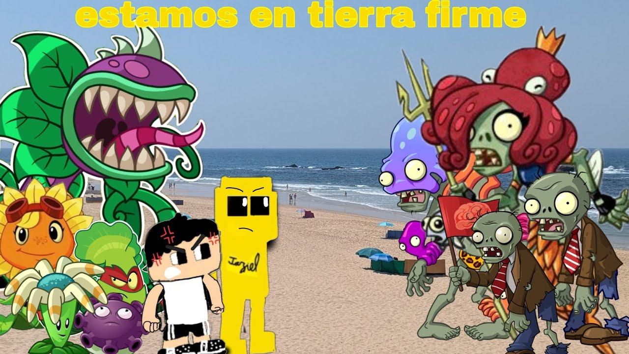 Plantas vs zombies heroes cap 7 la zombi sirena llego a tierra firme
