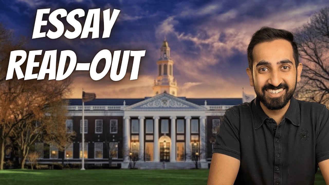 This Essay Got Me Into Harvard - HBS ACCEPTED!