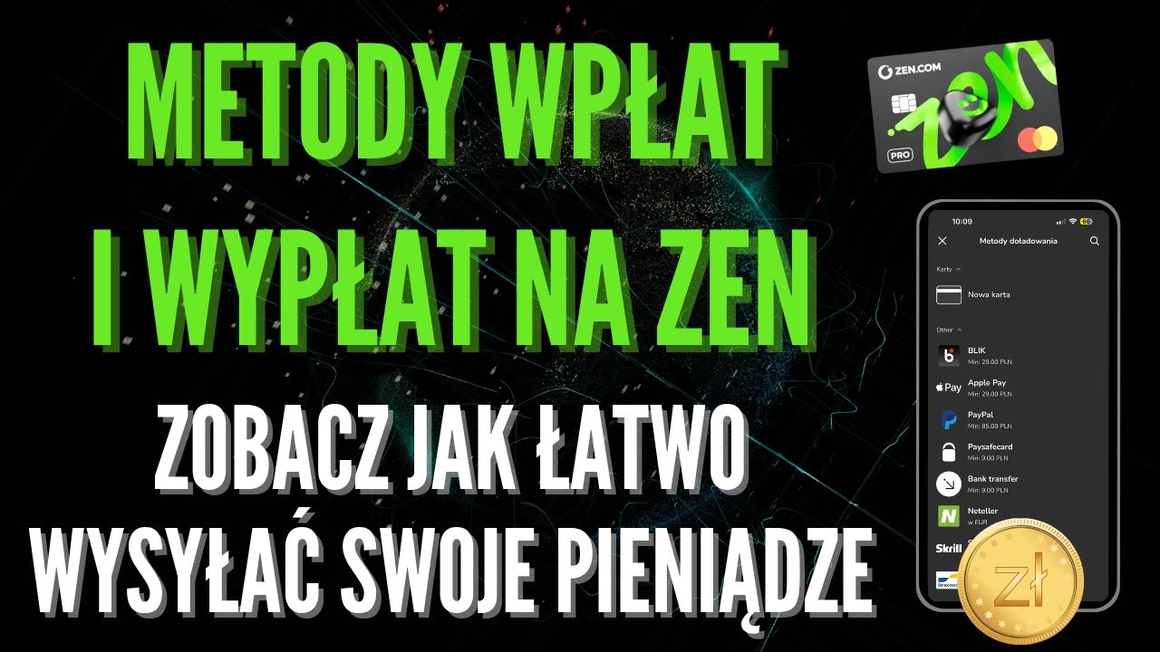 Jak Wpłacać i Wypłacać Pieniądze z ZEN? 💸 Szybkie i Proste Metody!🔁