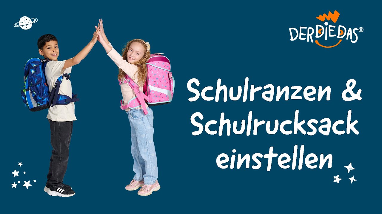 Schulranzen richtig einstellen – So sitzt er perfekt am Rücken deines Kindes
