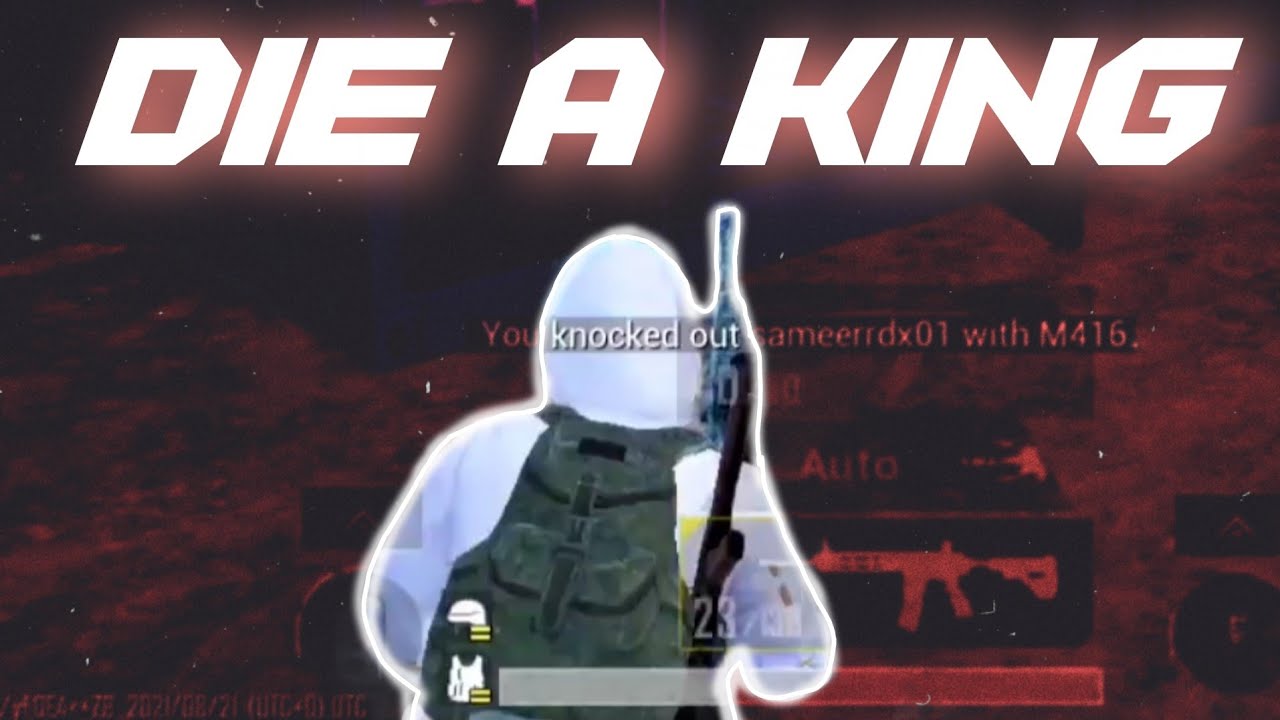 DIE A KING 👑 | BGMI MONTAGE | 4 FINGER + GYROSCOPE | SPIRO GAMING