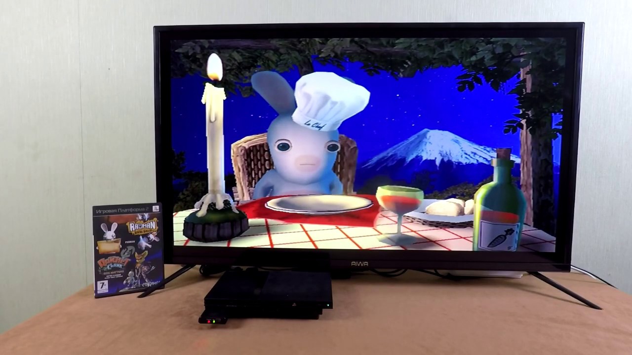 Playstation 2 - Rayman Raving Rabbids