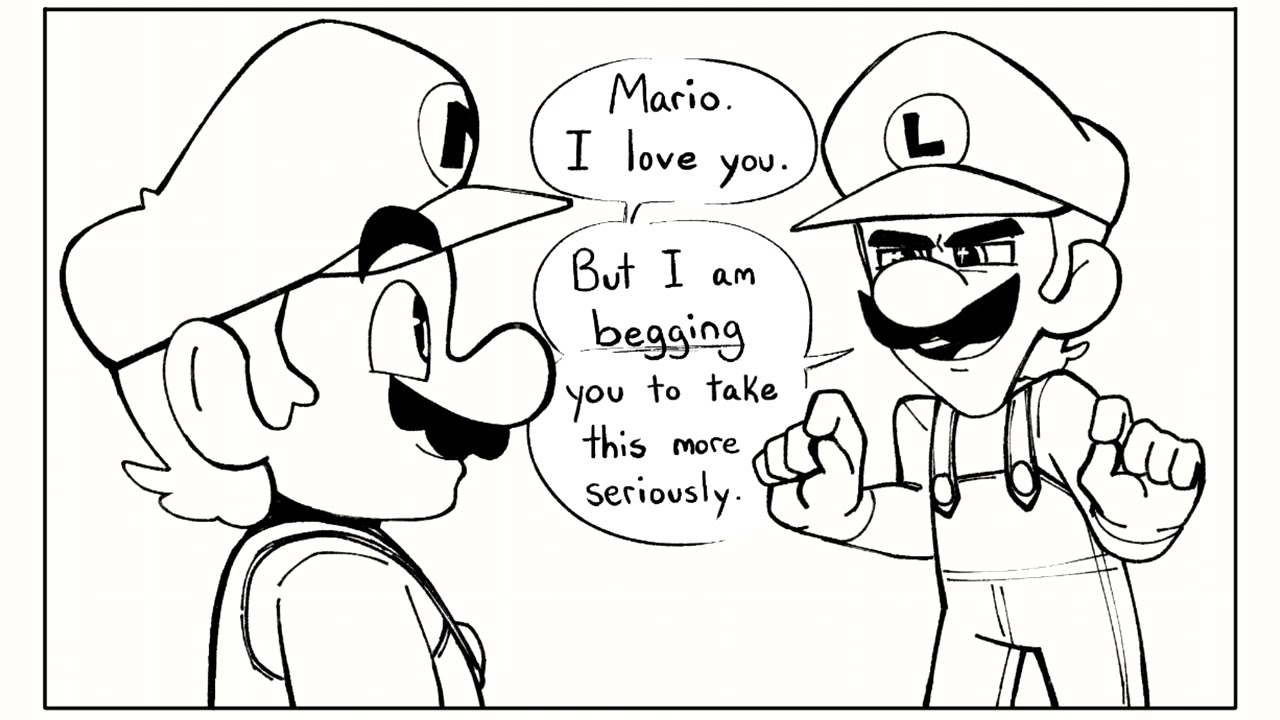 Super Mario Bros - "Taking This Seriously" Comic Dub