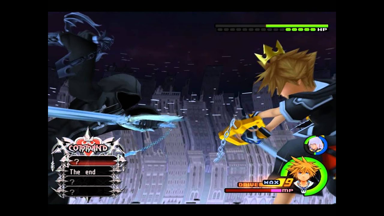 Sora, Riku, and Roxas VS. Xemnas