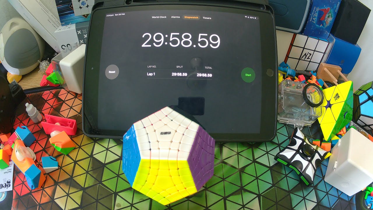 Gigaminx Solved in 29:58.59 (First Sub 30!)