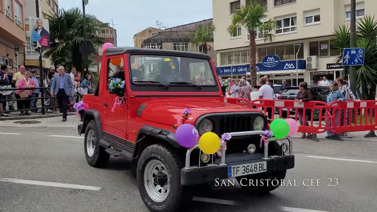 Procesión Motorizada San Cristóbal Cee 2023
