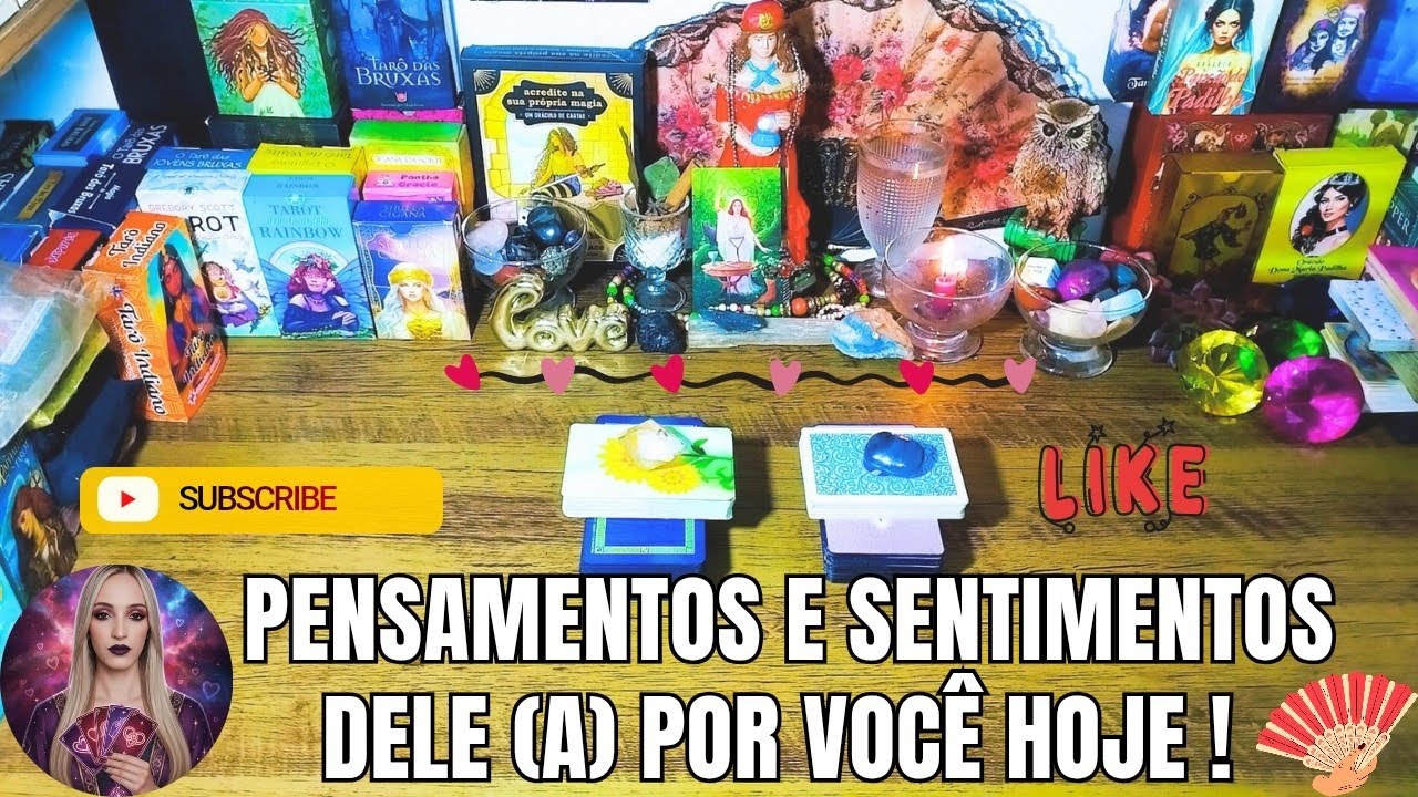 💭&hearts;️ PENSAMENTOS E SENTIMENTOS DELE(A) POR VOC&Ecirc; 🫵🏼 HOJE 🤯 TUDO QUE VOC&Ecirc; PRECISA SABER AGORA 💥