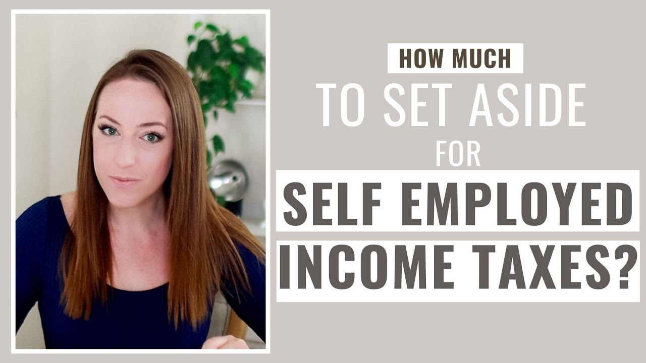 Self Employed, Small Business, 1099 Taxes - How Much Do I Save for Self Employed Income Taxes?