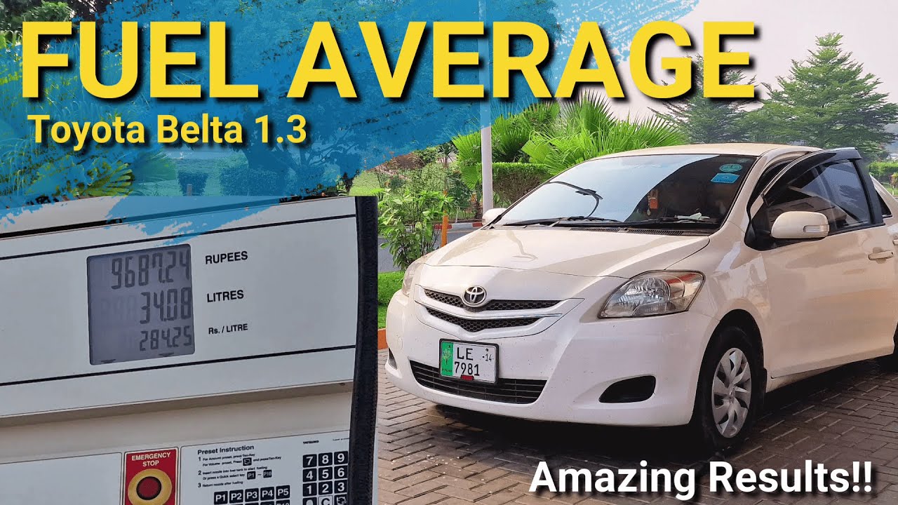 Toyota Belta 1.3 Fuel Average | Better than Honda City!! | PKD MotorSports