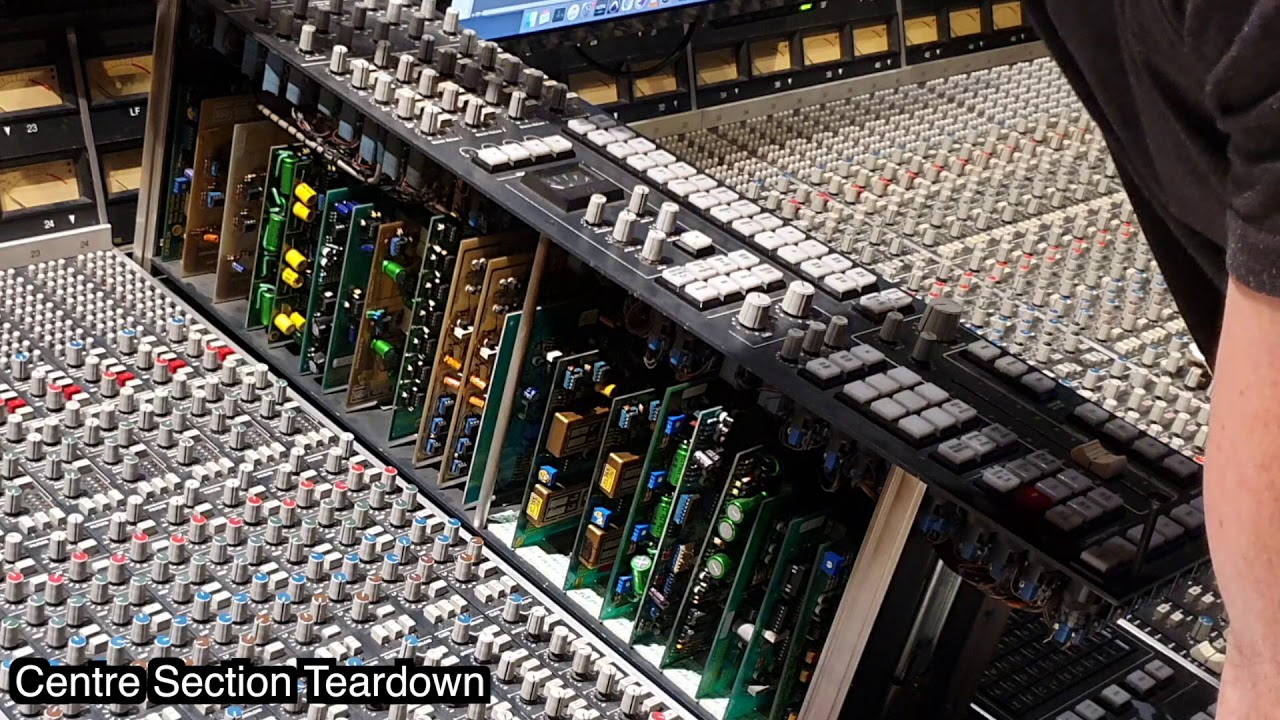 The SSL 4000 Recording Console - Part 2 - The Centre Section - Teardown & Calibration