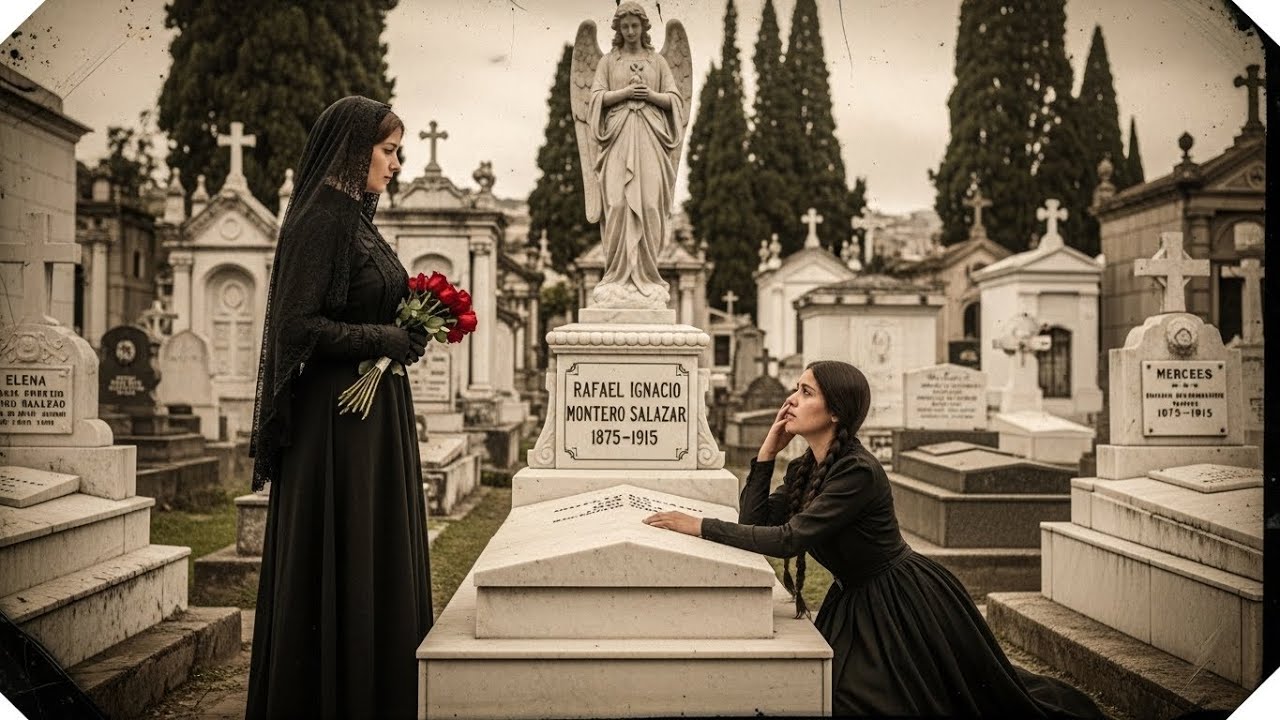 (1915, Quito) La Viuda que Llevó Rosas Rojas a su Marido… y Encontró a Otra Mujer Llorando en la...