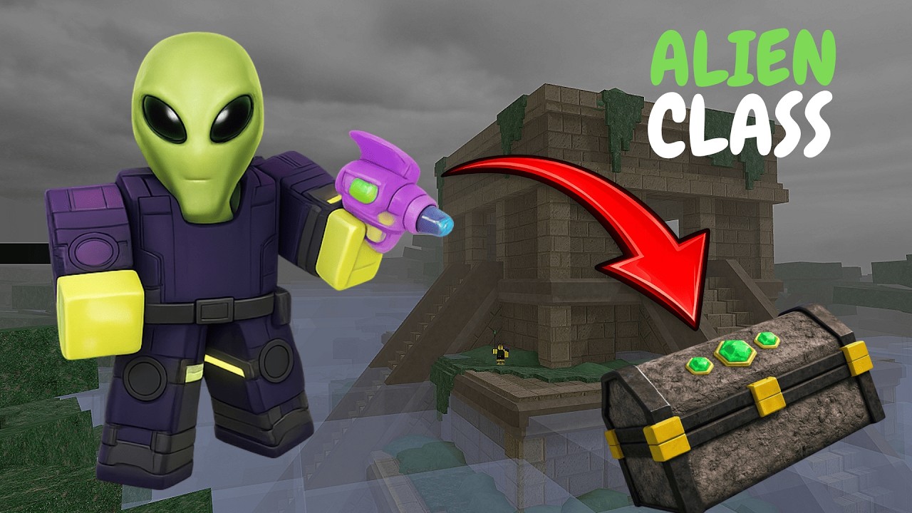 I found NEW JUNGLE Dungeon With ALIEN CLASS | 99 Nights in the Forest | ROBLOX