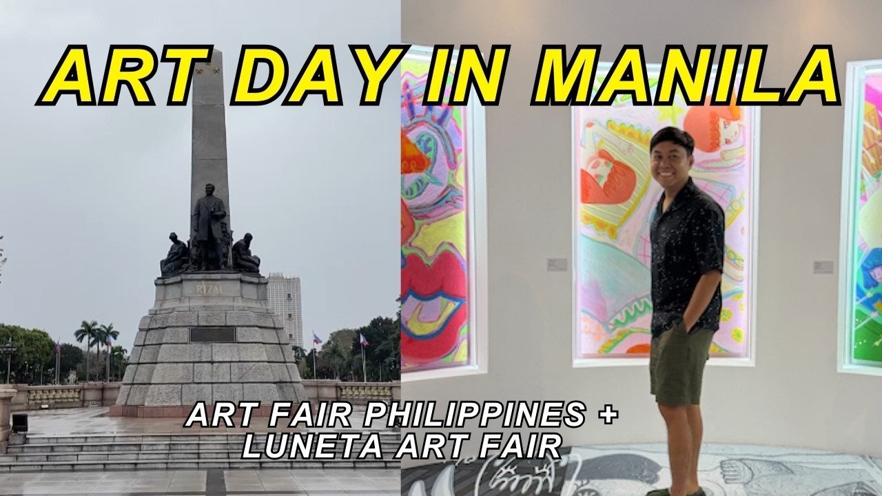 Manila Vlog: Art Fair Philippines + Luneta Art Fair