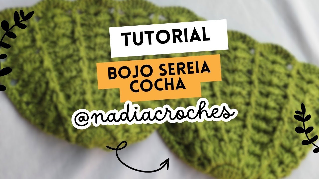 Tutorial Bojo sereia tamanho P 