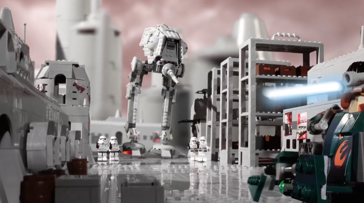 Rebels Paint the Town Orange - LEGO Star Wars - Stop Motion