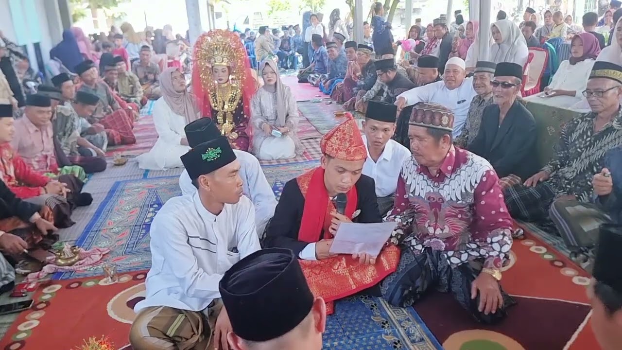 Desa Bintunan,  Akad Nikah Vina dan Doni 