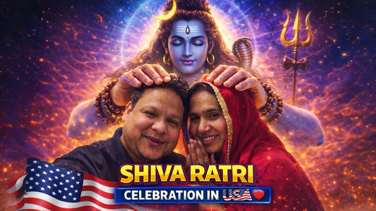 🌙 Shiva Ratri Celebration in USA 🇺🇸 | Blessings of Mahadev | Daily Vlog in USA