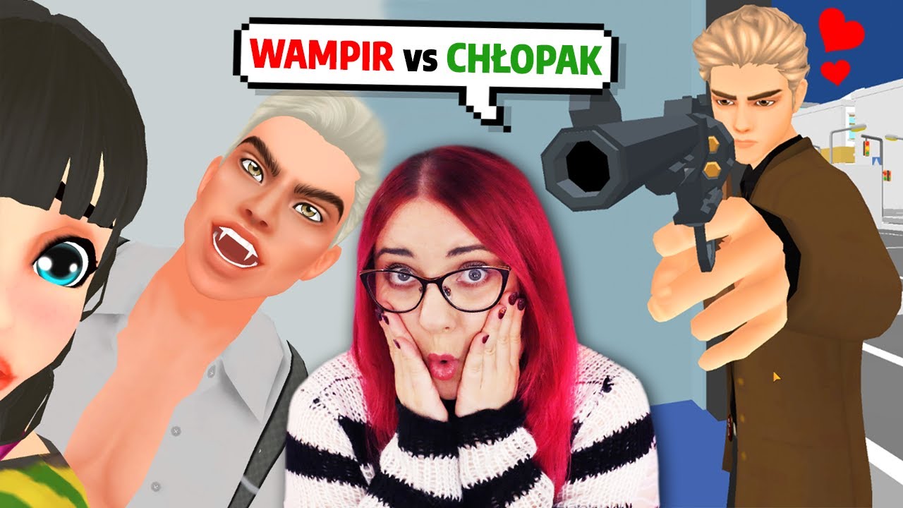 CHŁOPAK URATOWAŁ mnie przed WAMPIREM 🧛 Vampire Queen #1