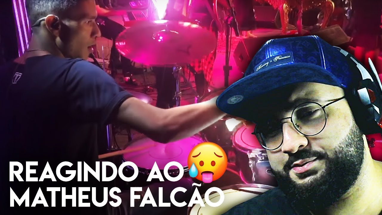 Reagindo a bateristas GOSPEL 😳 (Matheus Falcão)