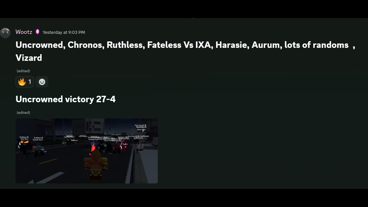 Uncrowned stops ixa from faking war logs AGAIN