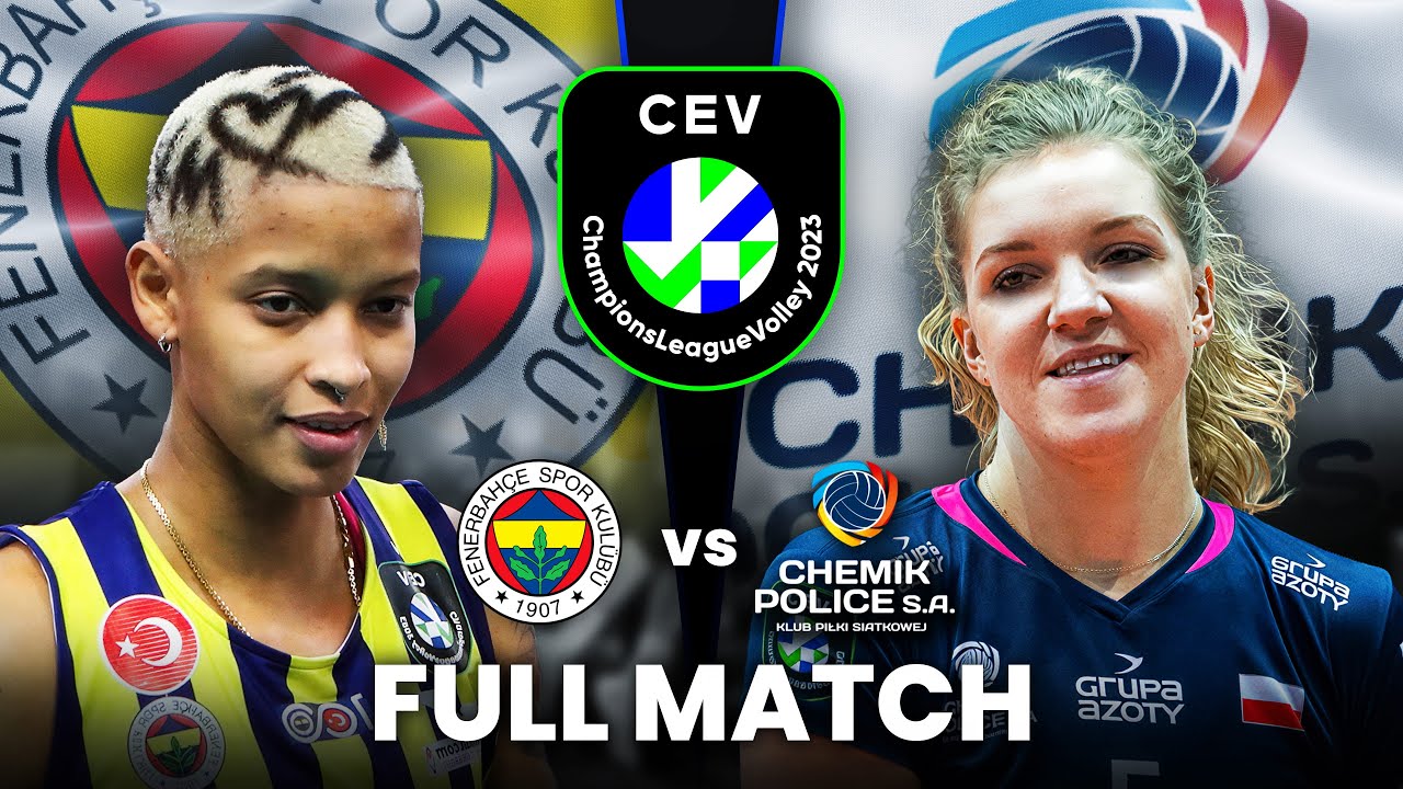 Fenerbahce vs Chemik Police | Full Match | CEV Champions League Volley 2023 | Game 2