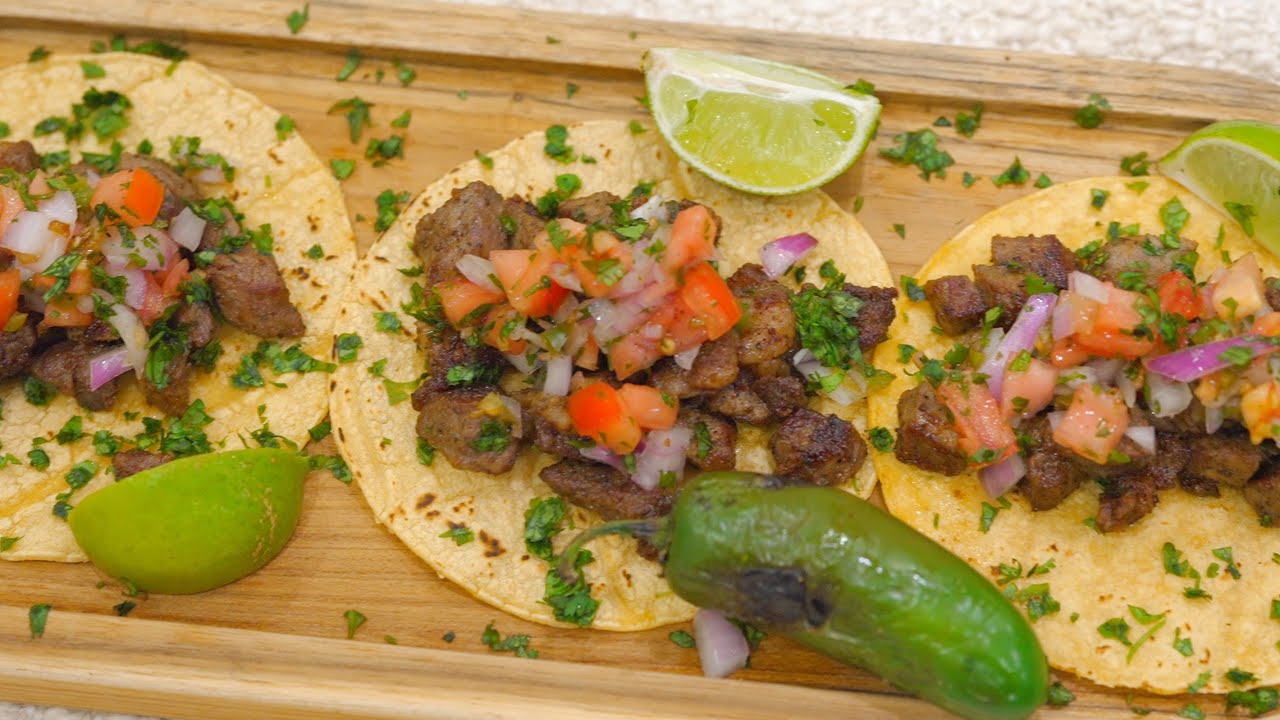 The BEST Steak Taco Recipe