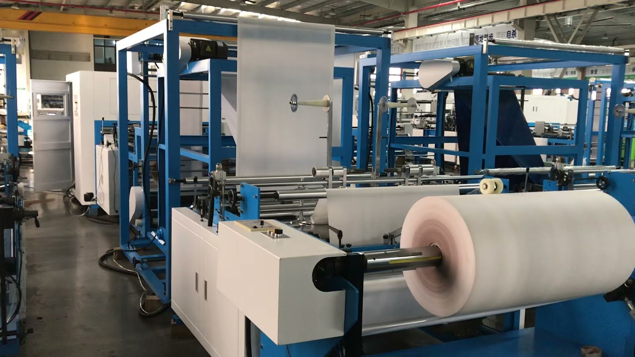 5 in 1 XB700 Nonwoven Bag Making Machine Automatic | Eco Friendly T Shirt Bag Oyang Ounuo Brand