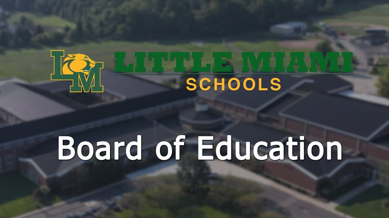 Little Miami Schools Board of Education Special Meeting 10/6/25
