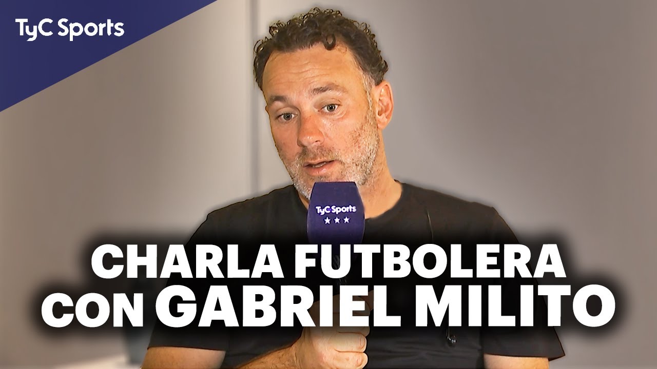 GABRIEL MILITO EN TyC SPORTS 🔥  INDEPENDIENTE - RACING, CÓMO JUGAR BIEN AL FÚTBOL, BOCA, RIVER Y MÁS