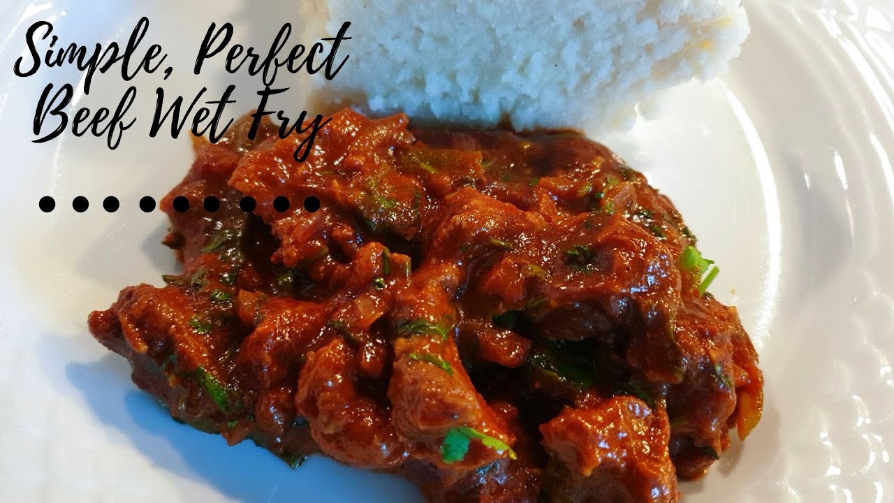 How to Make Tasty Beef Wet Fry || Beef Wet Fry Recipe | Nyama Wet Fry
