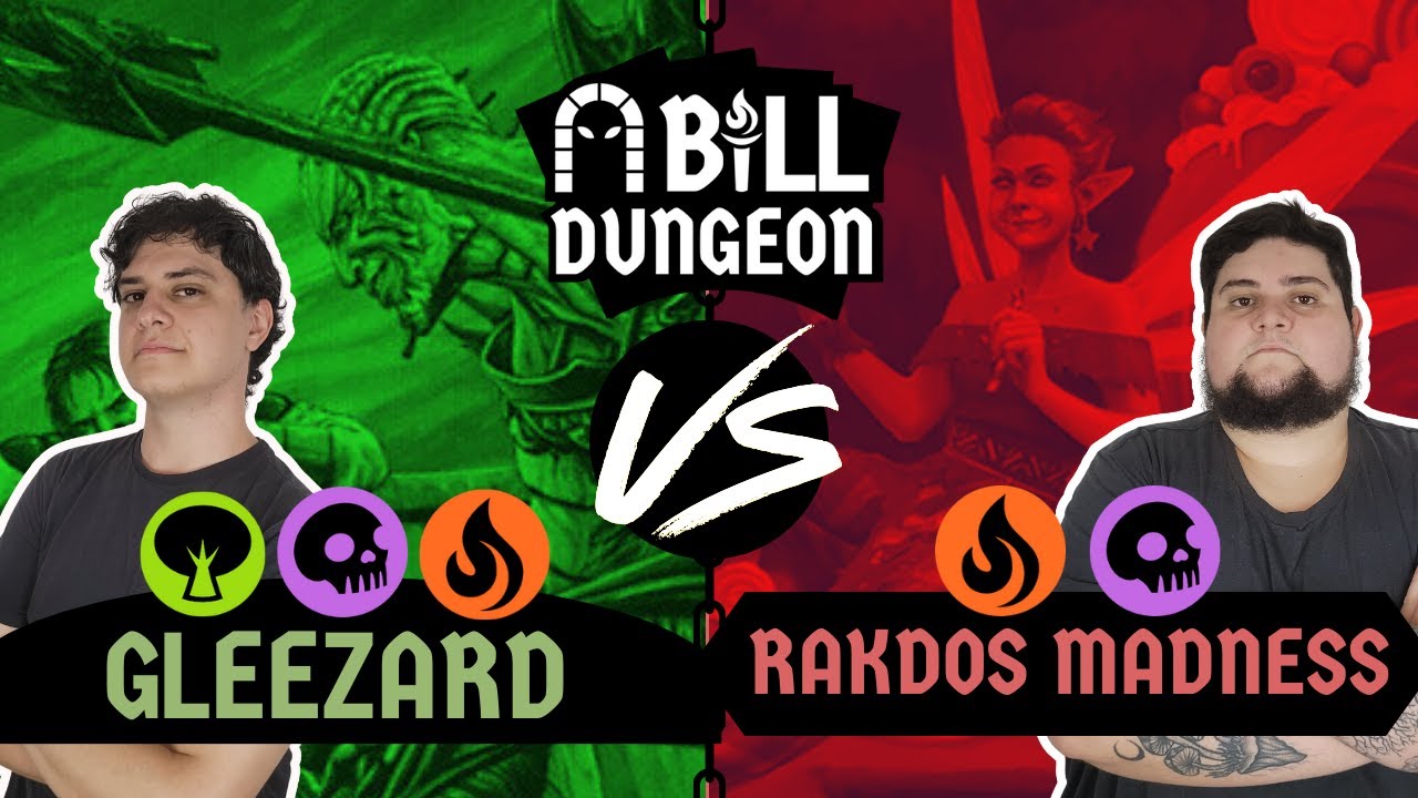 🔥💀🌳 Jund Gleezard Combo Vs 🔥💀 Rakdos Madness | Gameplay MTG Pauper Físico