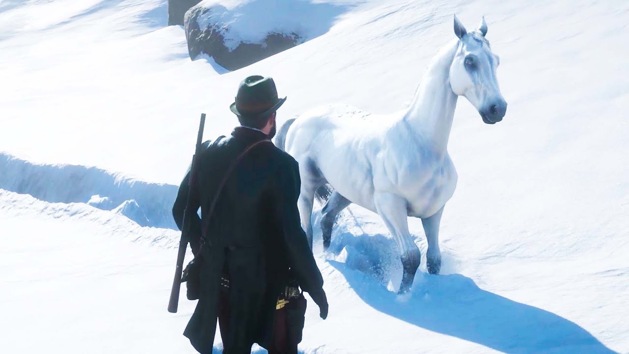 El CABALLO DE NIEVE | RED DEAD REDEMPTION 2