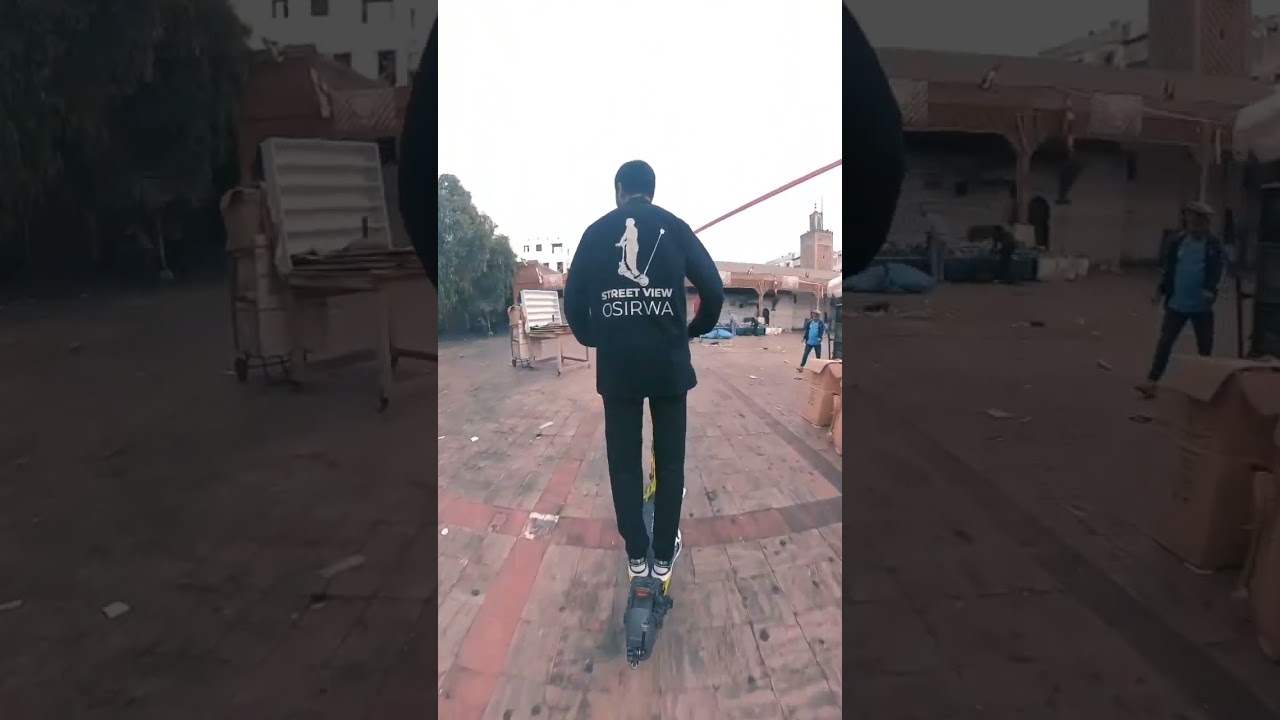 360&deg; دخول المدينة القديمة فالدار البيضاء 🚴✨