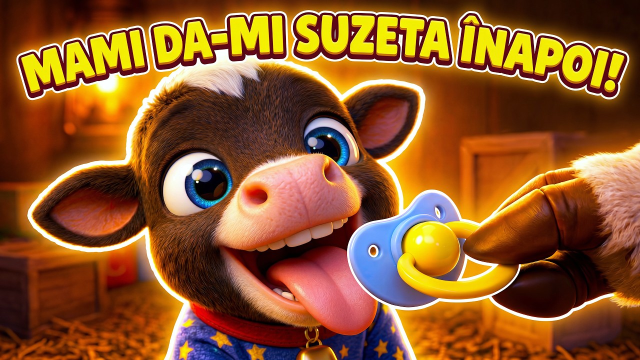 Mami Dă-mi Suzeta 😄 Unde e Suzeta mea | Tatuca Mea 🐮 C&acirc;ntec pentru Copii | Cip-Cirip