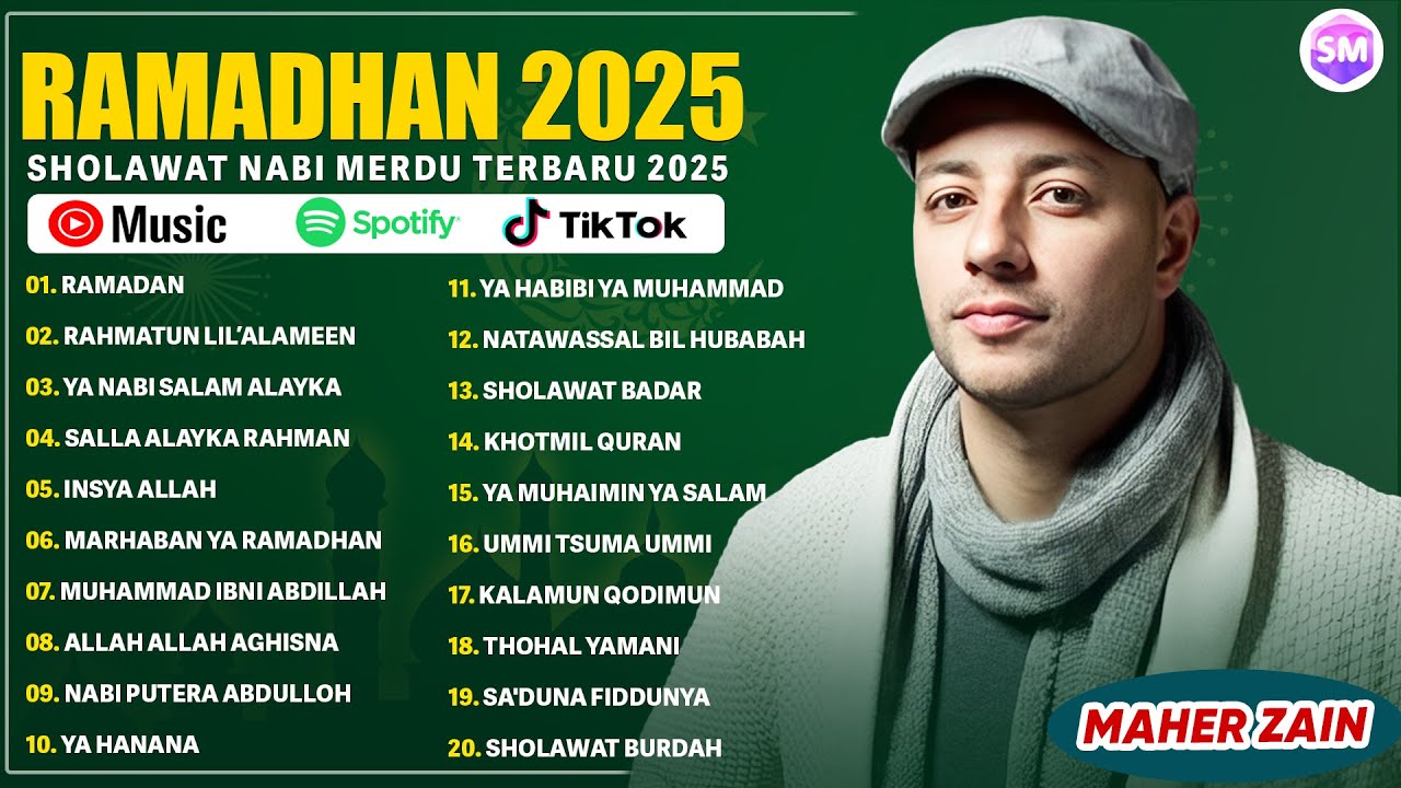 Spesial Menyambut Ramadhan 2025 - Lagu Maher Zain Full Album 2025 | Playlist Lagu Ramadhan - Ramadan