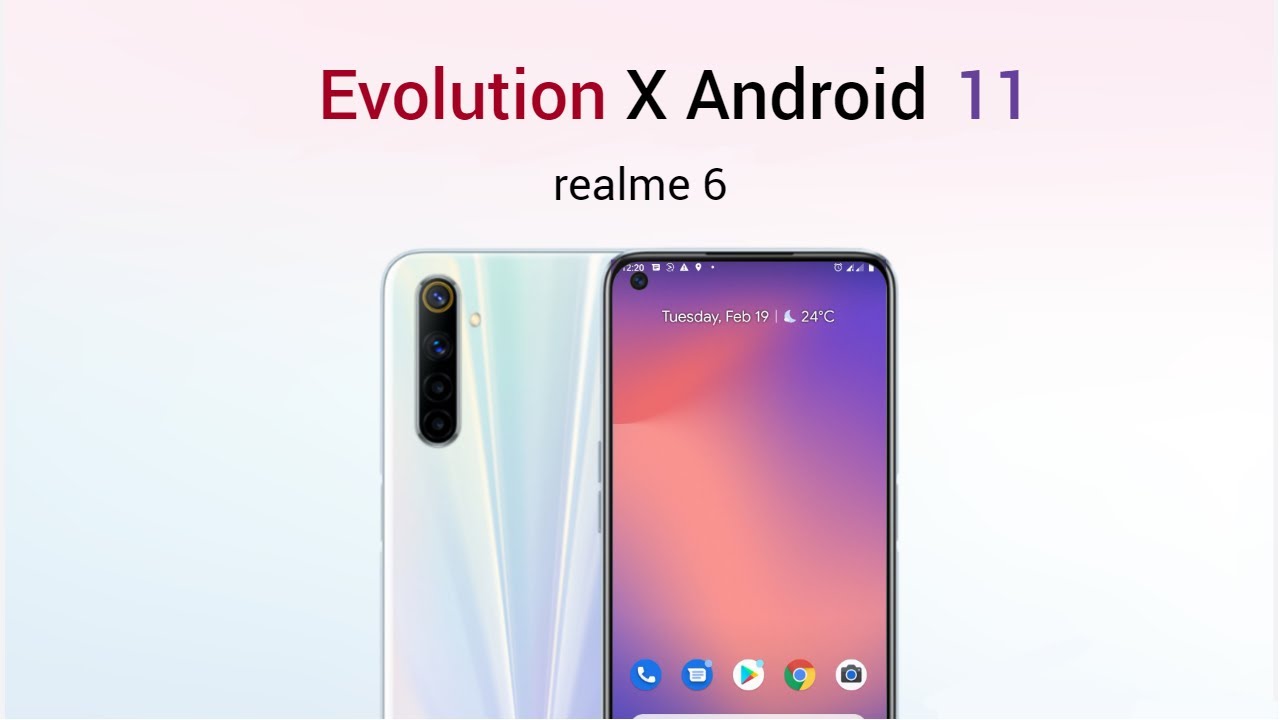 Установка прошивки evolution x на realme 6 | Пользовательская прошивка realme 6