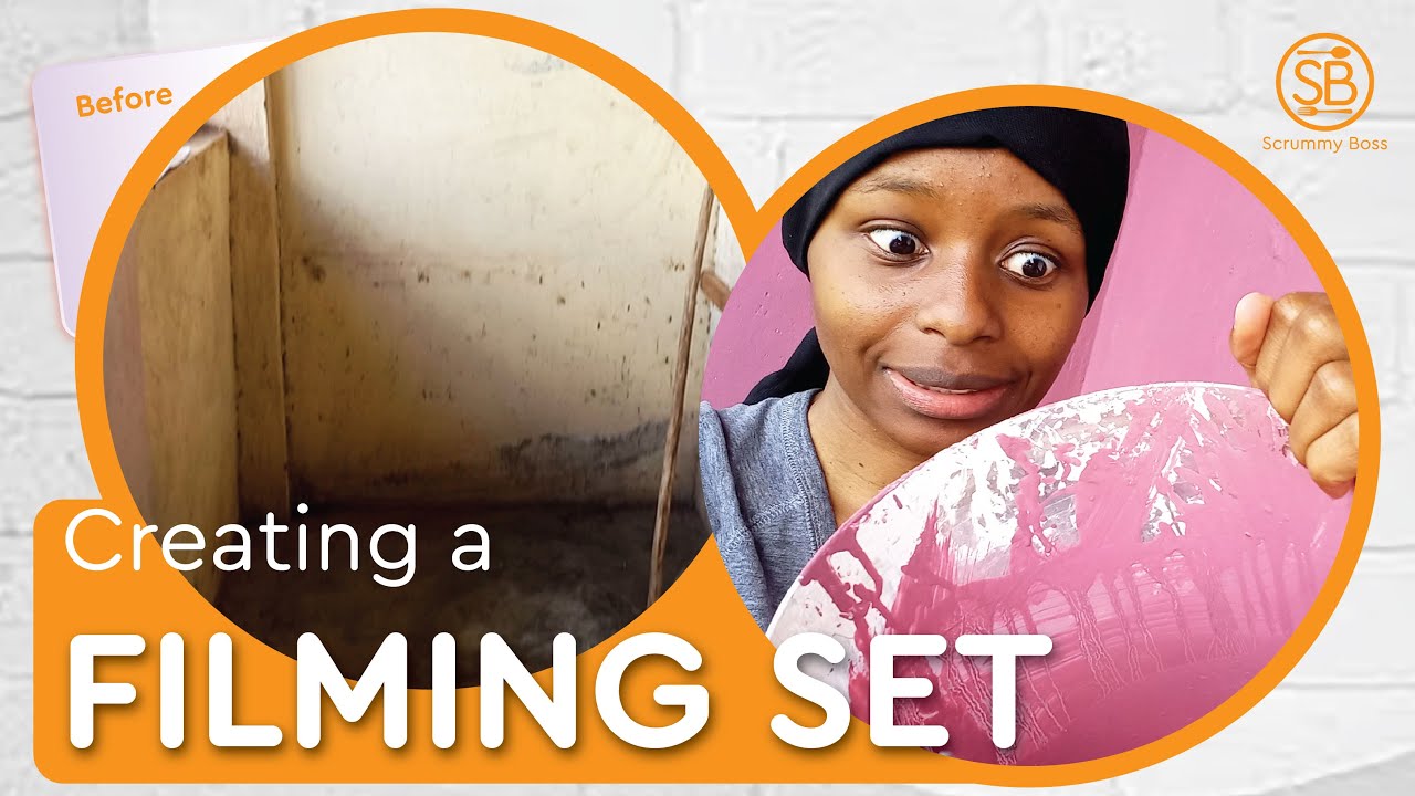 Transforming this abandoned space into my filming set for my food videos /PART 1 #food #renovation