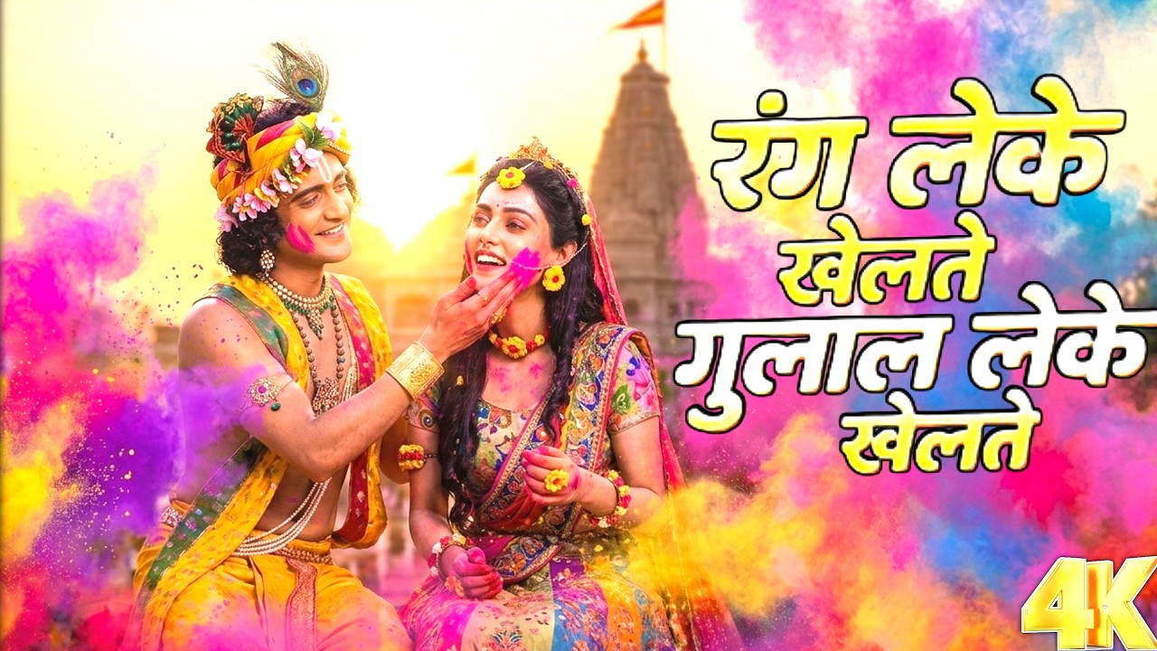 Rang Leke Khelte Gulal Leke Khelte | Radha Sang Holi Nanadlal Khelate | Happy Holi |