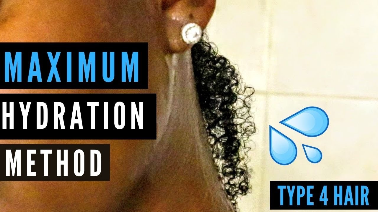 Maximum Hydration Method for 4B/4C High Porosity Hair | Inspired by Only One Jess