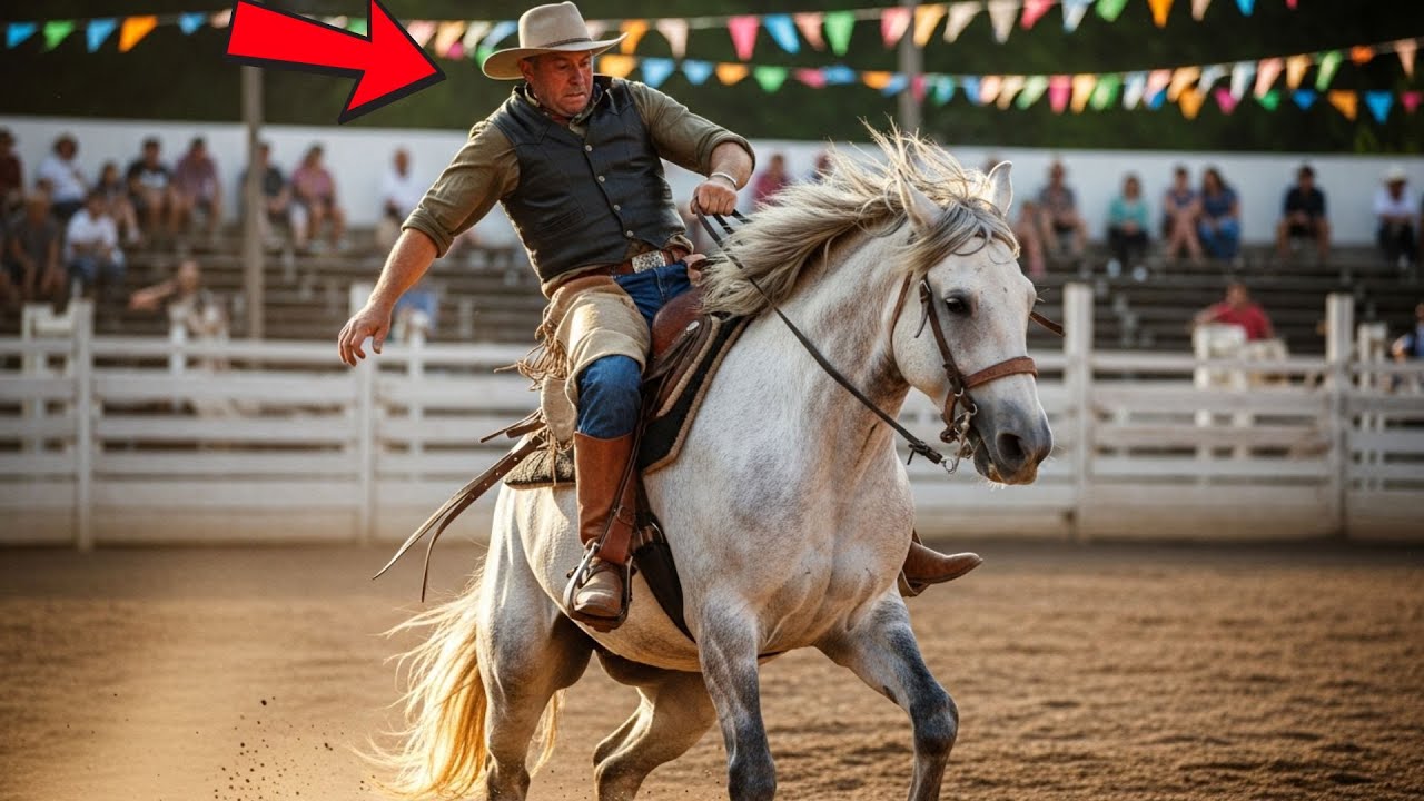 ELES RIRAM DO CAVALO FERIDO DELE, MAS NINGUÉM IMAGINAVA O QUE ACONTECERIA NA ARENA.