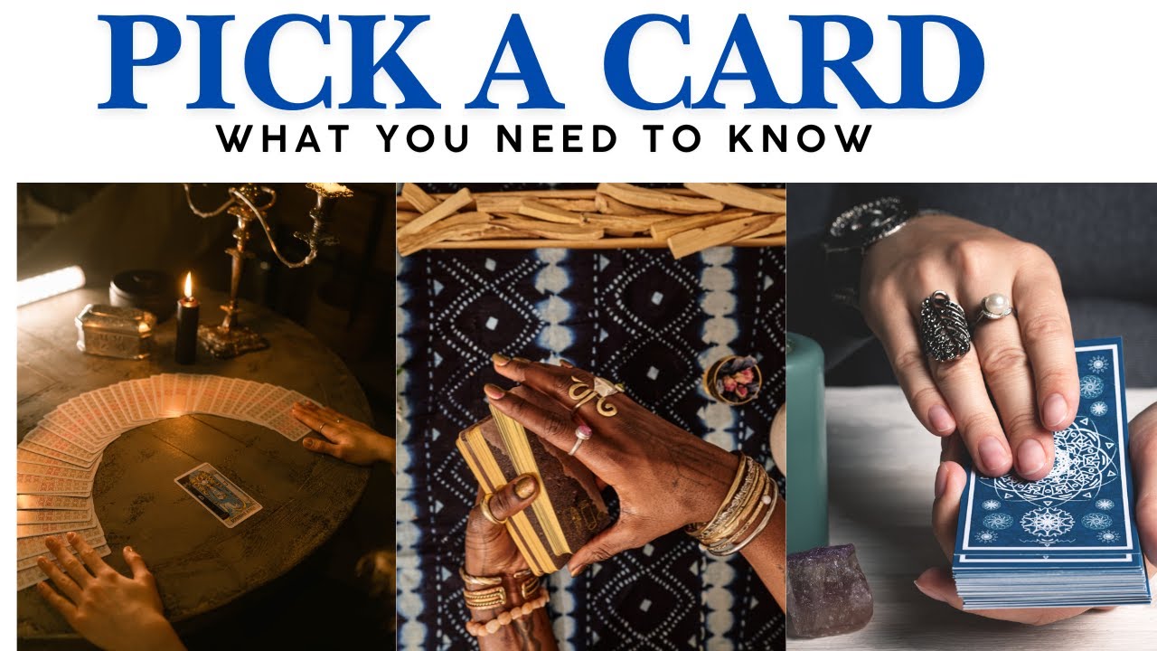 PICK A CARD WHAT YOU NEED TO KNOW ⚡️