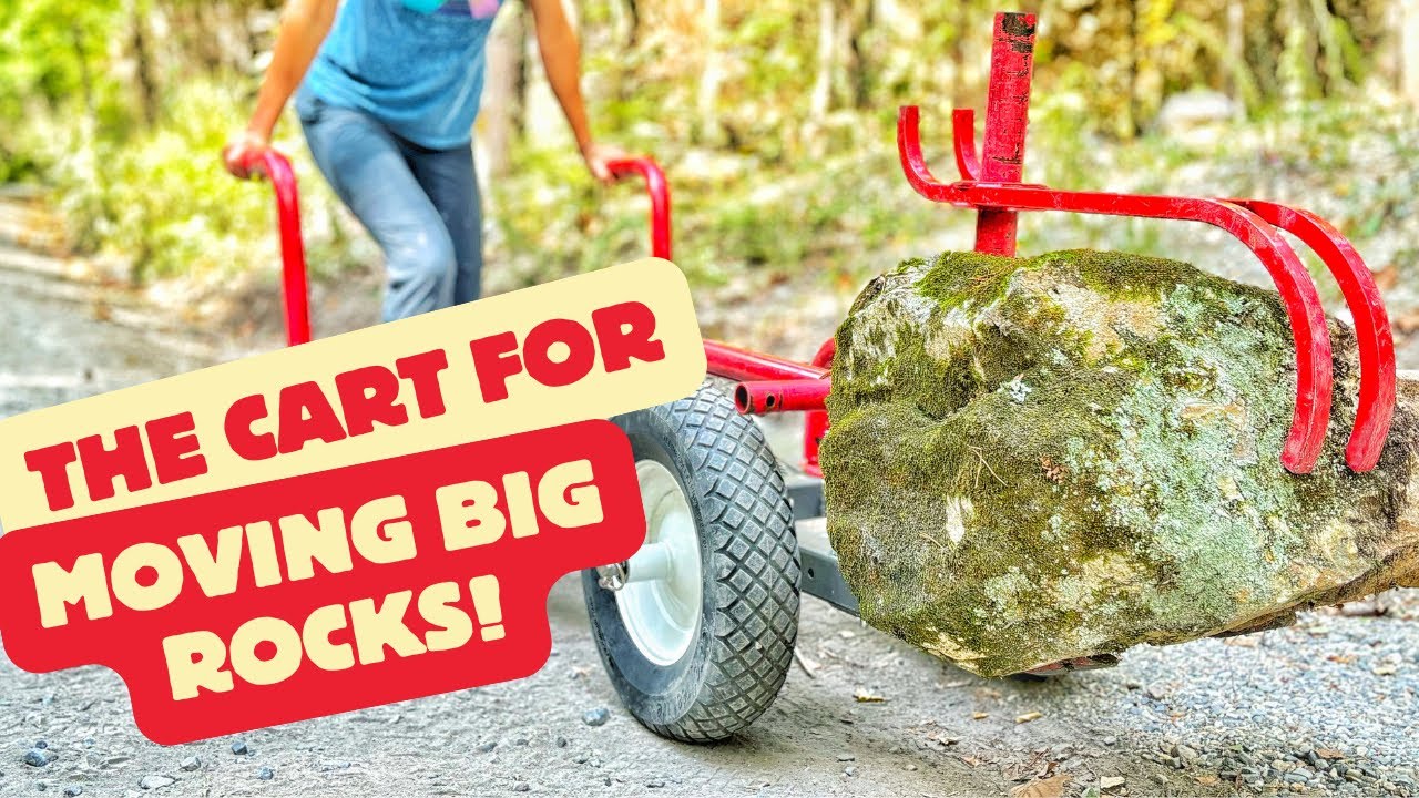 how to move huge rocks without any lifting
