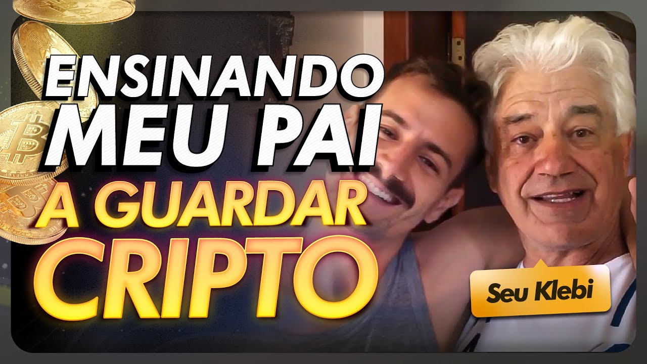 Como guardar suas criptomoedas com SEGURANÇA fora da Exchange - ensinando meu pai