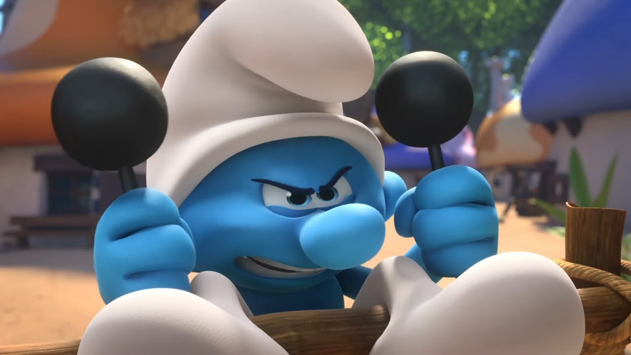 Nariz Pitufada • Los Pitufos 3D • Dibujos animados para niños