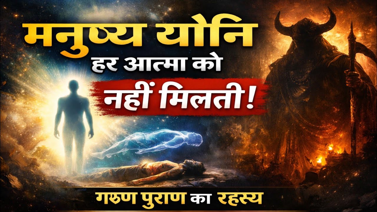 गरुण पुराण के अनुसार किन आत्माओं को मनुष्य योनि मिलती है? | मानव जन्म का सबसे बड़ा रहस्य