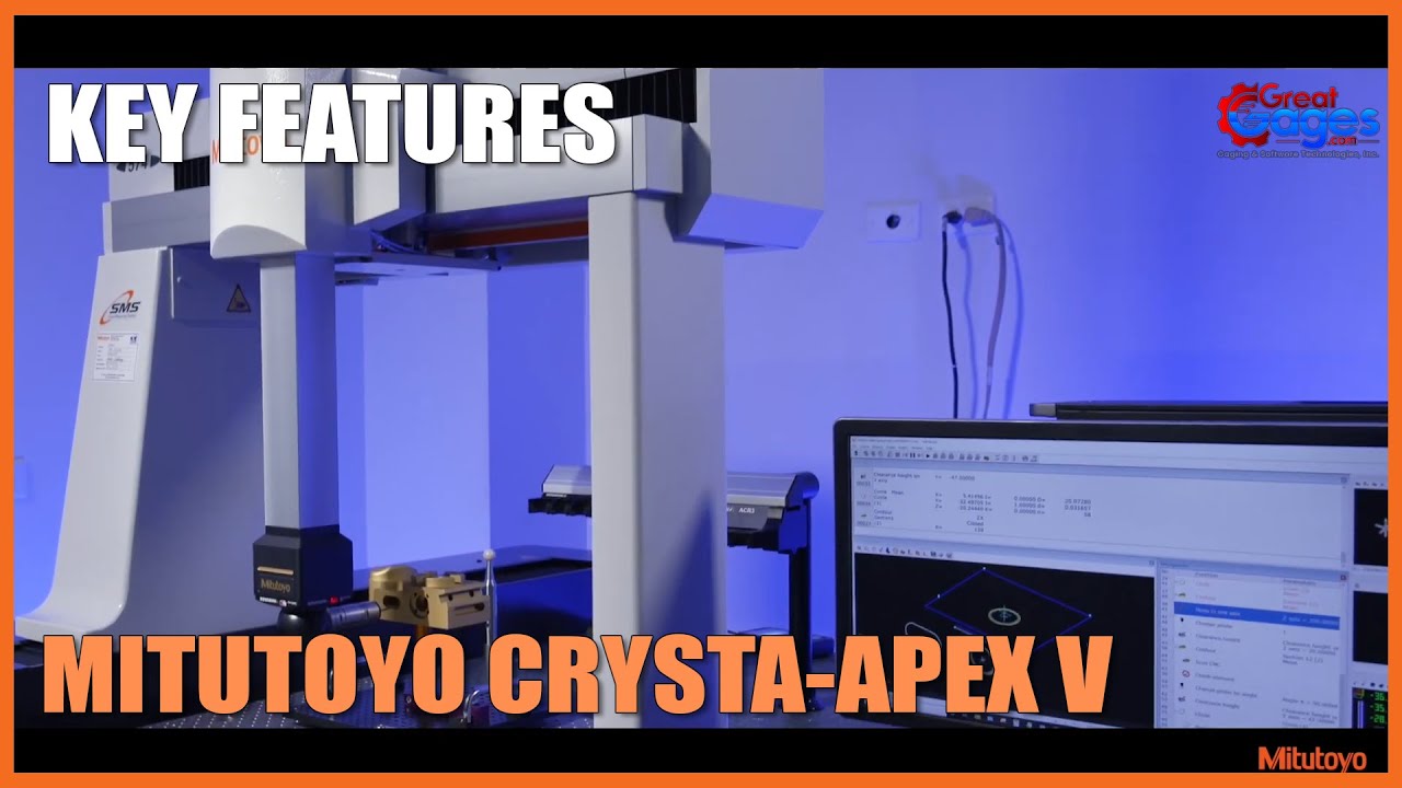 Key Features of Mitutoyo's CRYSTA-APEX V CMM